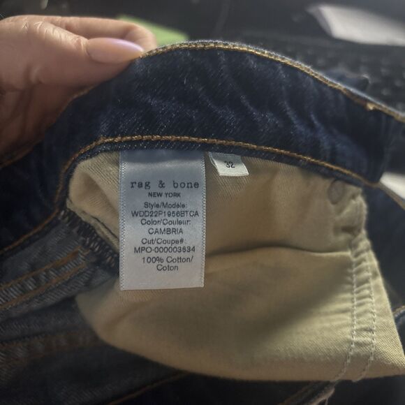 NWT Rag & Bone DRE Cambria Cutoff Fly Shorts Women's Size 32 Relaxed Hip & Thigh - Picture 10 of 10